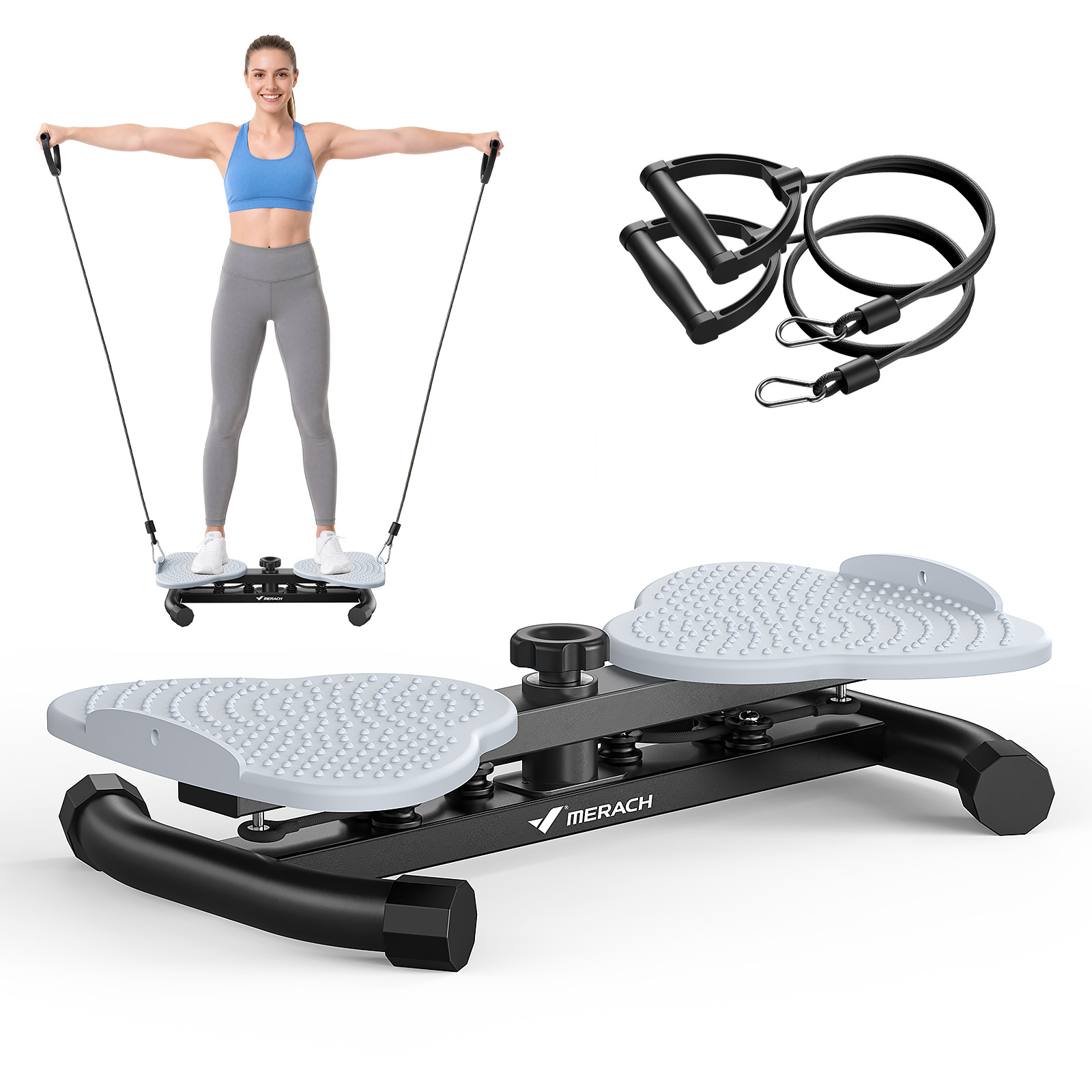 MERACH Waist Twister Board wit - đánh giá và giá Office Hi Tech