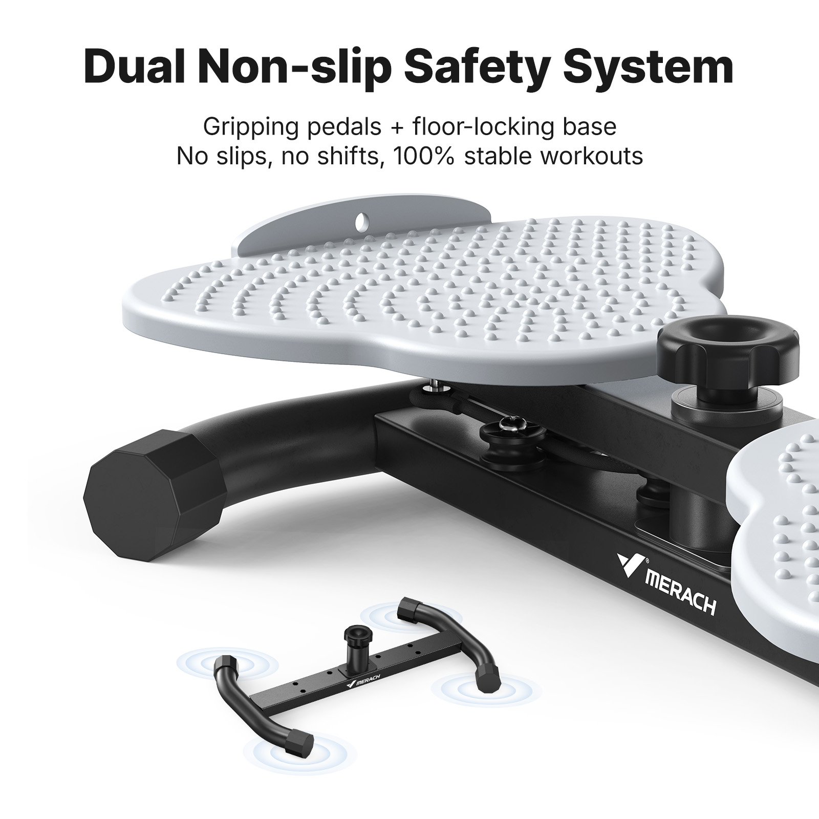 MERACH Waist Twister Board wit - đánh giá và giá Office Hi Tech