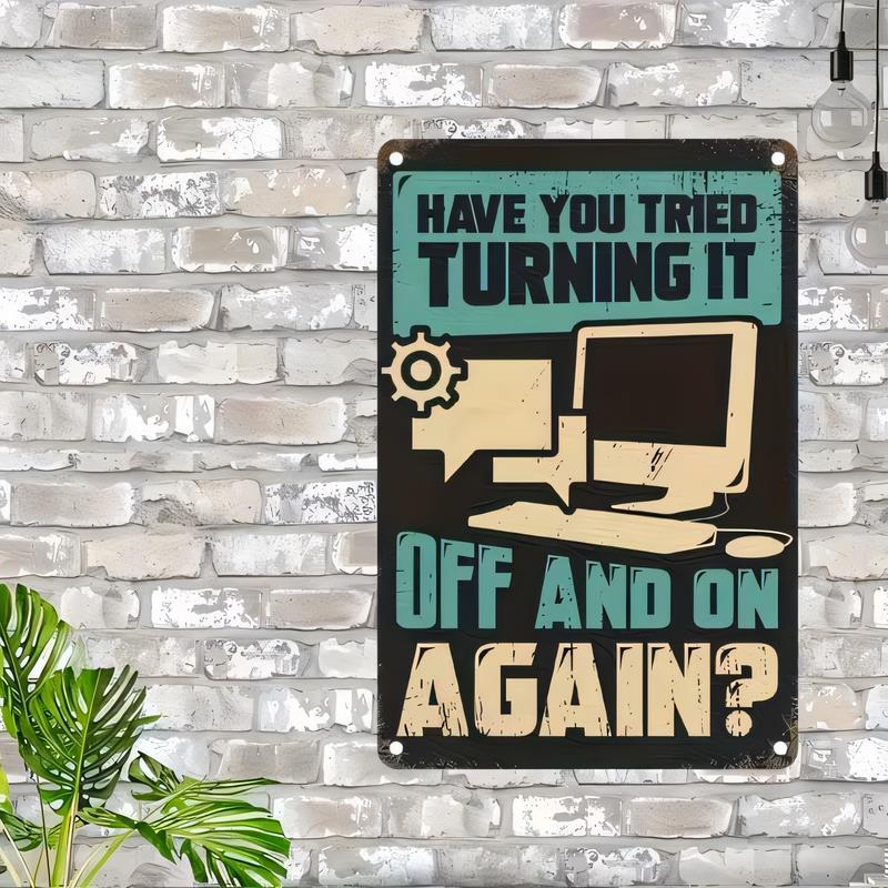 Retro Turn It Off & On Again T - đánh giá và giá The Office It Tech