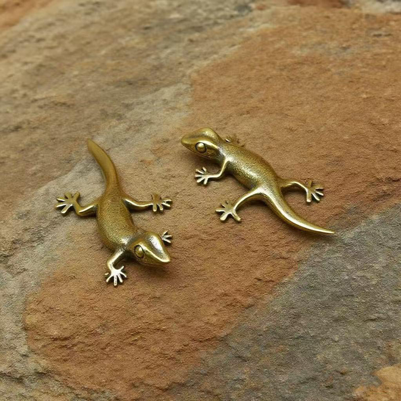 Handmade Bronze Retro Gecko Li - đánh giá và giá Office Hi Tech